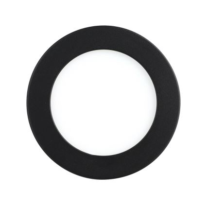 Eglo - LED-upotettava valaisin LED/5,5W/230V 4000K musta, halkaisija 11,7 cm