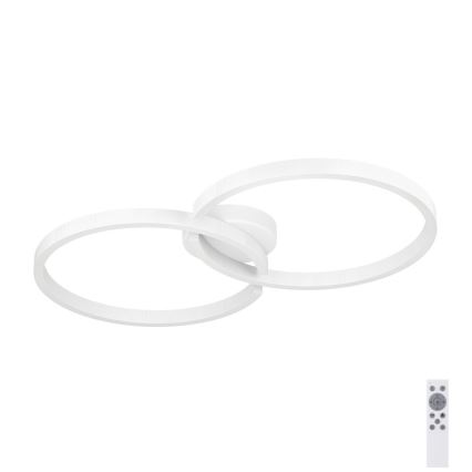 Eglo 900954 - LED RGBW Himmennettävä kattovalo LED/19,5W/230V 2700-6500K valkoinen + kauko-ohjaus