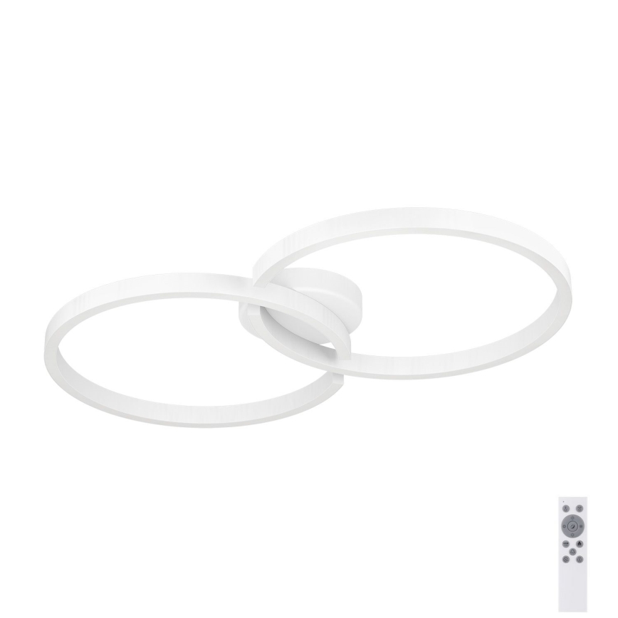 Eglo 900954 - LED RGBW Himmennettävä kattovalo LED/19,5W/230V 2700-6500K valkoinen + kauko-ohjaus