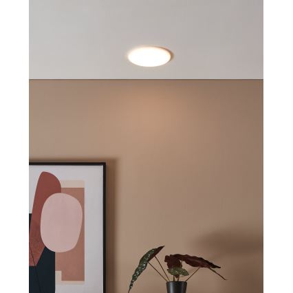 Eglo - LED Kylpyhuoneen upotettava valo LED/11,5W/230V halkaisija 15,5 cm IP65
