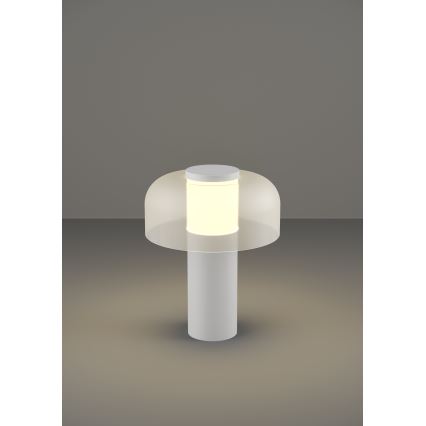 Eglo - LED Himmennettävä kosketus ulko lamppu LED/2,25W/5V 2400-4000K 5200 mAh IP44 valkoinen