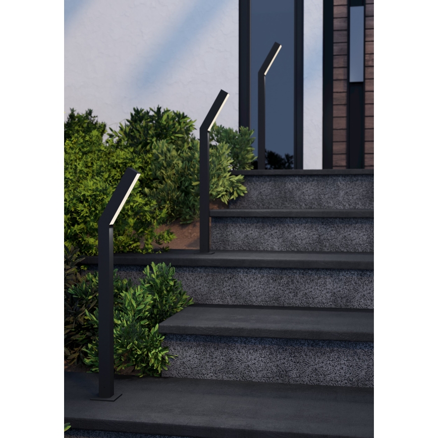 Eglo - LED-ulkovalaisin 2xLED/4,5W/230V IP44 musta