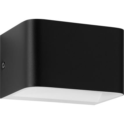 Eglo - LED-seinävalaisin LED/6W/230V 3000K musta