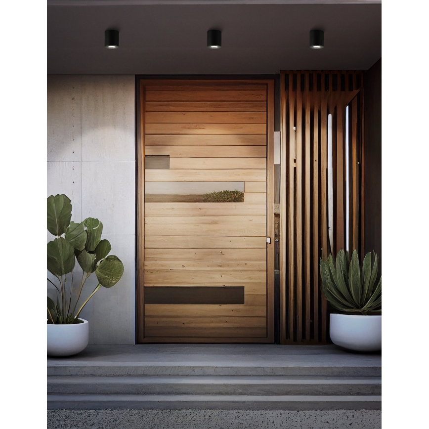 Eglo - Ulkovalaisin 1xGU10/5W/230V halkaisija 8 cm IP44