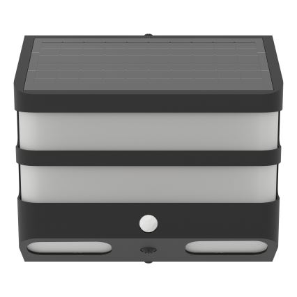 Eglo - LED aurinkokäyttöinen seinävalaisin sensorilla LED/6,5W/3,7V 1800 mAh IP44