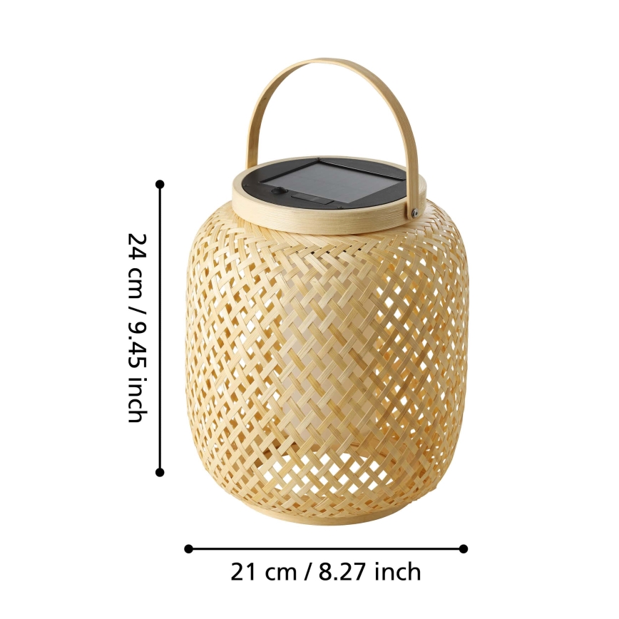 Eglo - LED Solar pöytävalaisin LED/3,3W/3,7V 1800 mAh IP44