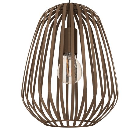 Eglo - Pronssinvärinen riippuvalaisin vaijerilla 1xE27/40W/230V
