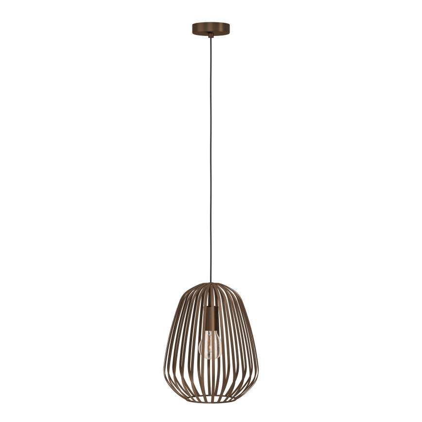 Eglo - Pronssinvärinen riippuvalaisin vaijerilla 1xE27/40W/230V