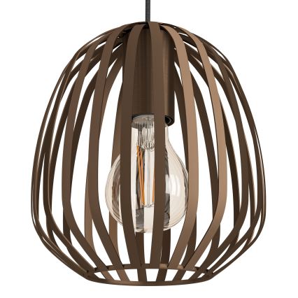 Eglo - Riippuvalaisin vaijerilla 3xE27/40W/230V pronssinvärinen