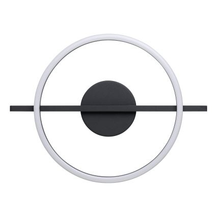 Eglo - LED RGBW Himmennettävä kattovalo LED/17W/230V 2700-6500K musta + kauko-ohjaus