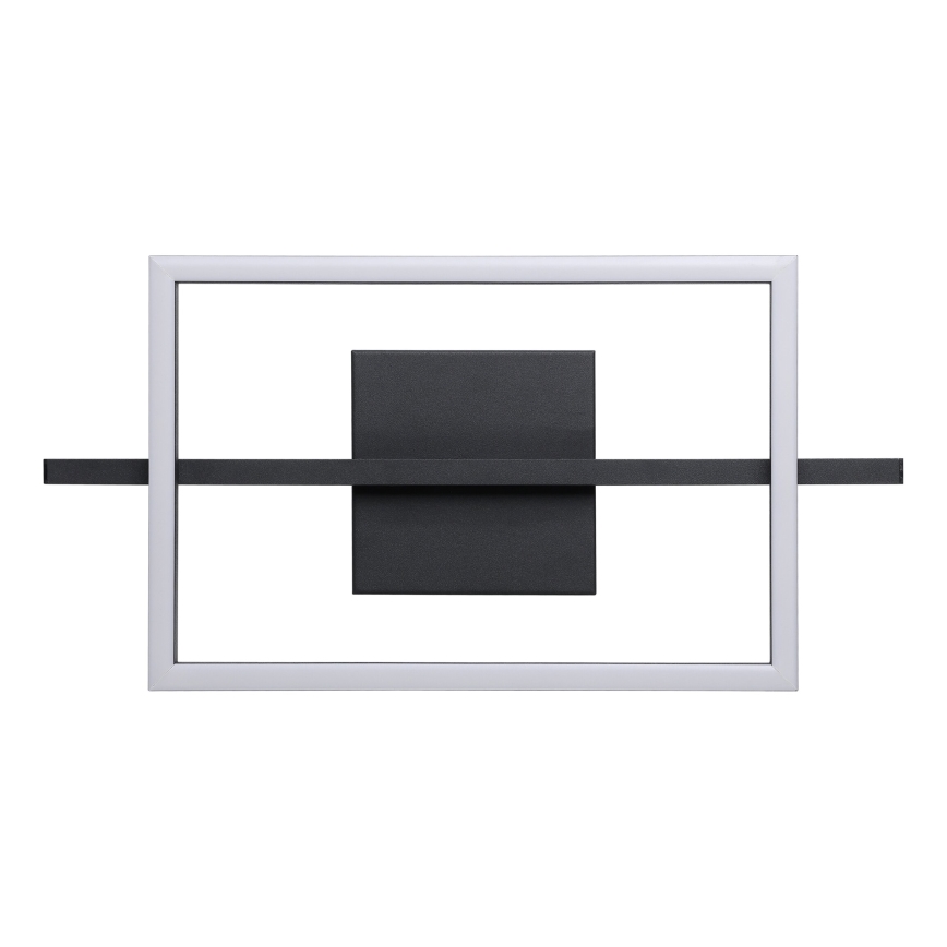 Eglo - LED RGBW Himmennettävä kattovalo LED/17W/230V 2700-6500K musta + kauko-ohjaus