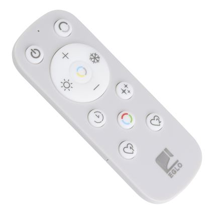 Eglo - 3 kpl:n setti himmennettäviä RGBW-LED-alasvaloja kylpyhuoneeseen LED/3,8W/230V 2700-6500K IP44 + kaukosäädin