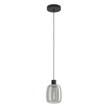 Eglo - LED RGBW Himmennettävä kattokruunu johdossa LED/3,7W/230V 2700-6500K musta ZigBee