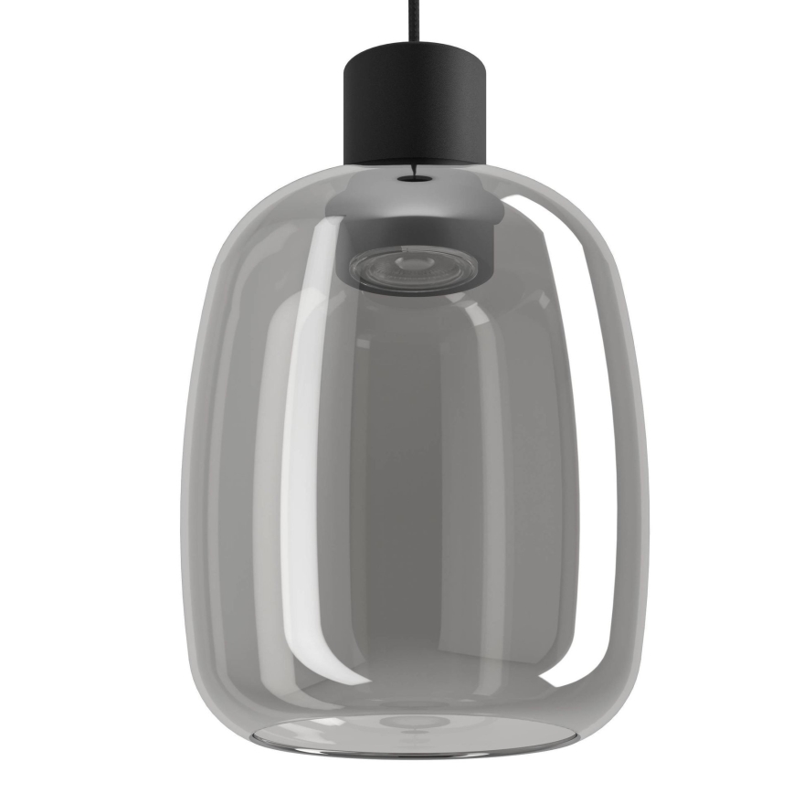 Eglo - LED RGBW Himmennettävä kattokruunu johdossa LED/3,7W/230V 2700-6500K musta ZigBee