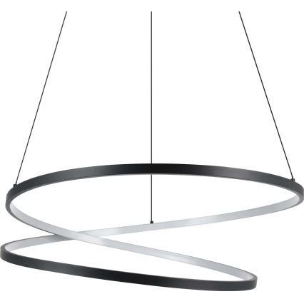 Eglo - LED-kattokruunu johdossa LED/42W/230V 3000K musta