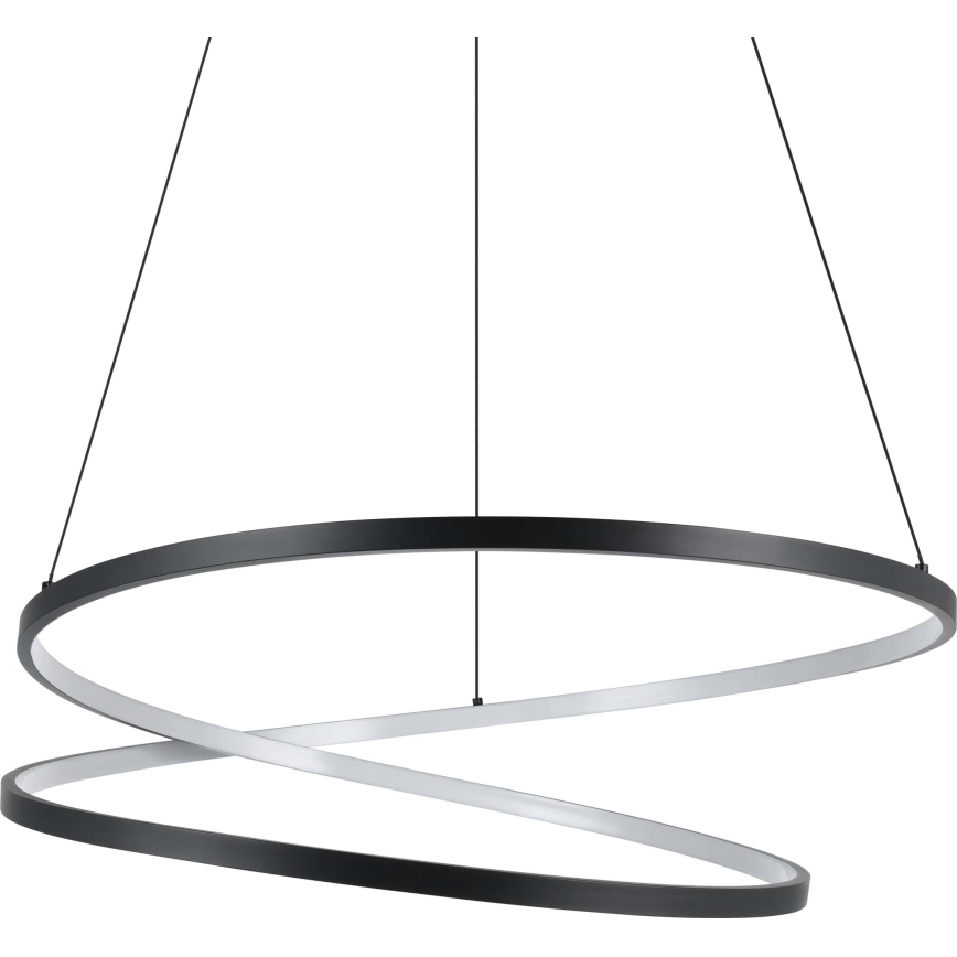 Eglo - LED-kattokruunu johdossa LED/42W/230V 3000K musta