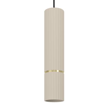 Eglo - LED-kattokruunu johdossa 3xGU10/5W/230V 3000K beige