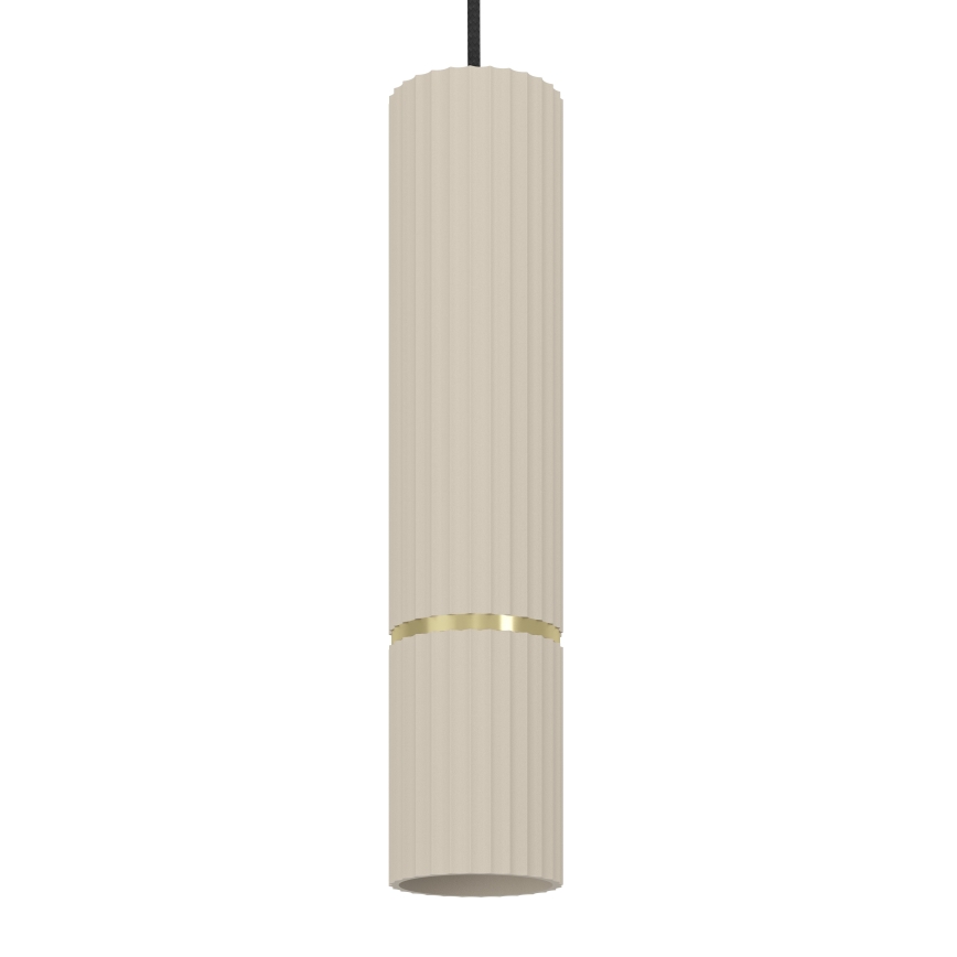 Eglo - LED-kattokruunu johdossa 3xGU10/5W/230V 3000K beige