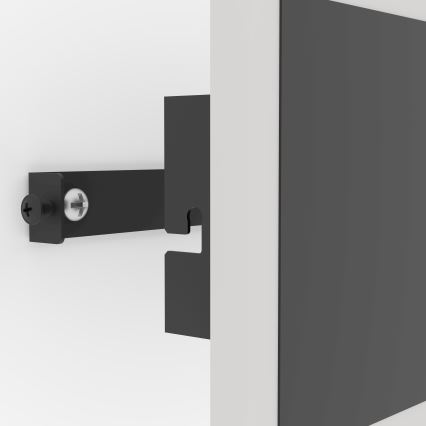 Eglo - LED-seinävalaisin LED/12W/230V 3000K 12x23 cm musta