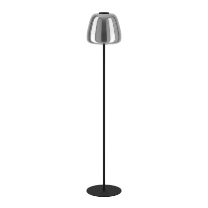 Eglo - LED RGBW himmennettävä lattiavalaisin LED/15,5W/230V 2700-6500K savunharmaa