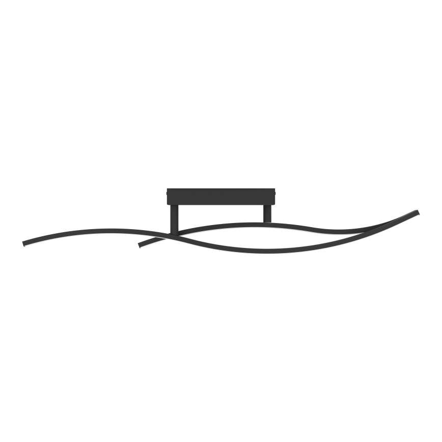 Eglo - LED-kattovalaisin LED/12W/230V 4000K musta