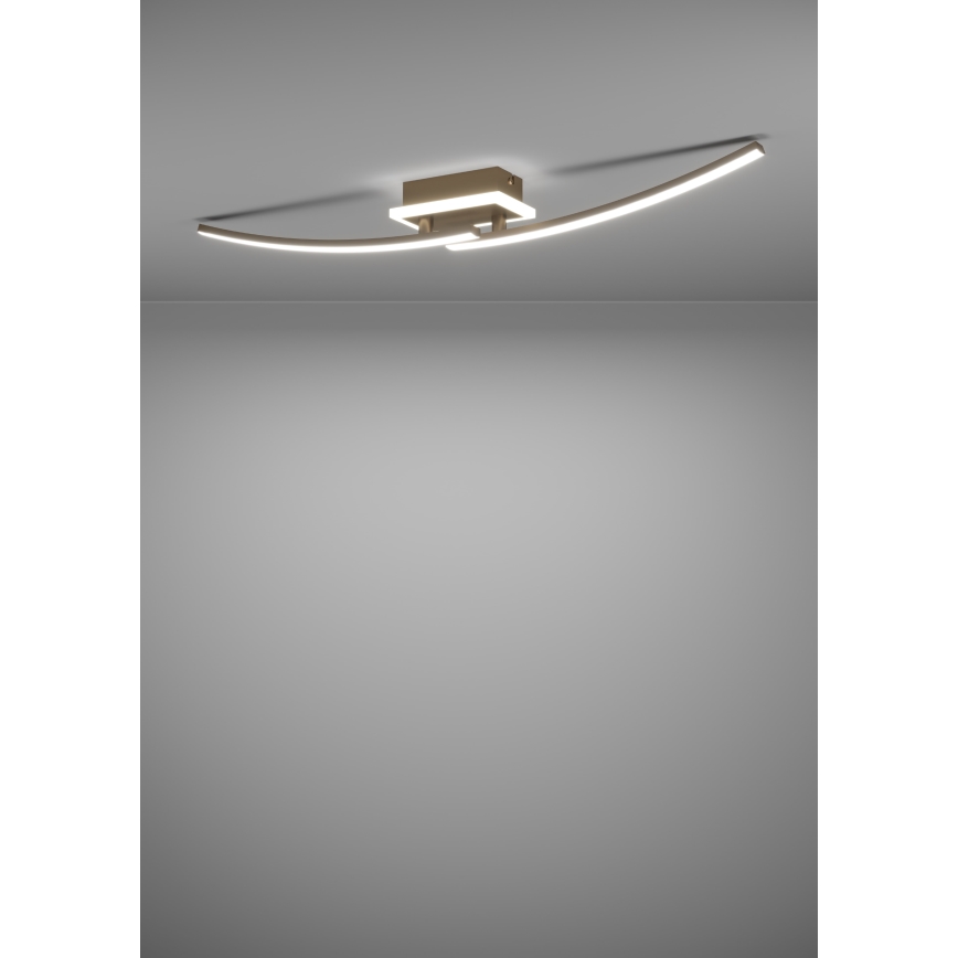 Eglo - LED-kattovalaisin LED/12W/230V 4000K kupari