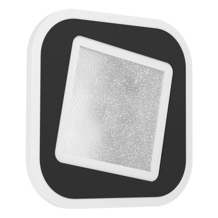 Eglo - LED-seinävalaisin LED/12W/230V 4000K musta