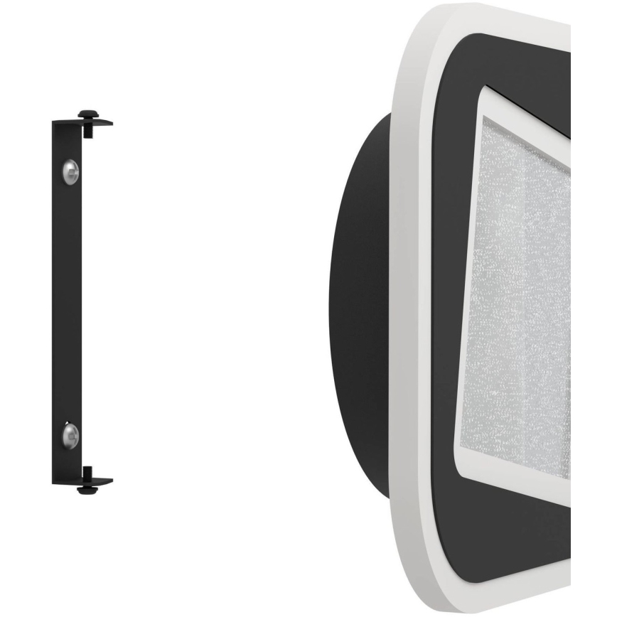 Eglo - LED-seinävalaisin LED/12W/230V 4000K musta