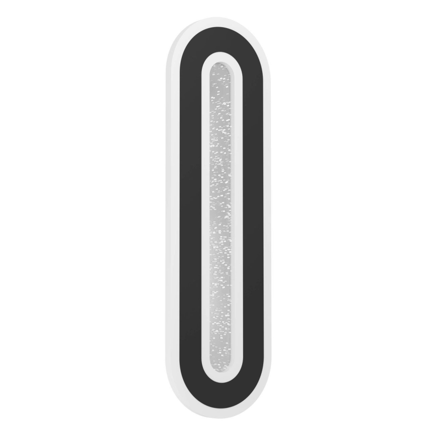 Eglo - LED-seinävalaisin LED/12W/230V 4000K musta