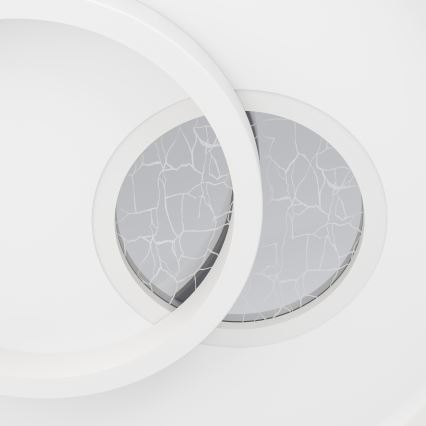 Eglo - LED-kattovalaisin 1xLED/14W/230V + 1xLED/8,5W halkaisija 38 cm valkoinen