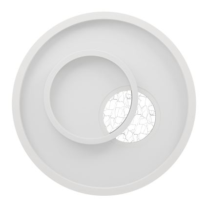 Eglo - LED-kattovalaisin LED/14W/230V + LED/8,5W, Ø 38 cm, valkoinen