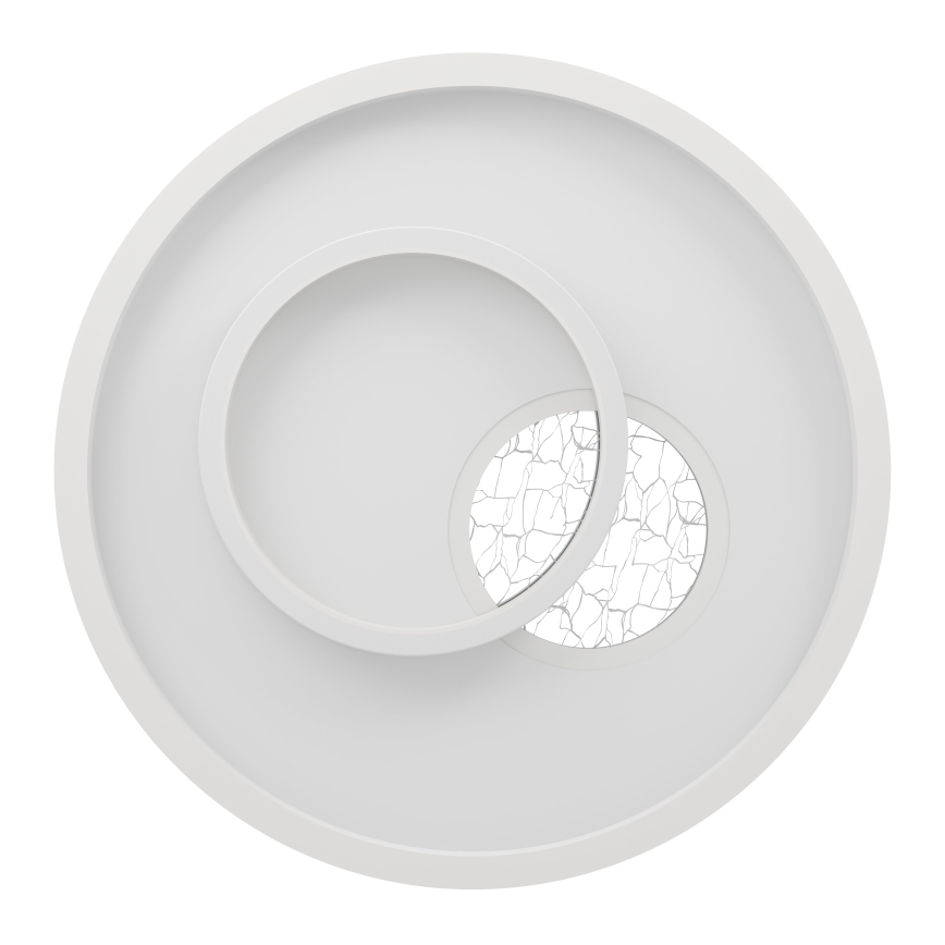 Eglo - LED-kattovalaisin LED/14W/230V + LED/8,5W, Ø 38 cm, valkoinen