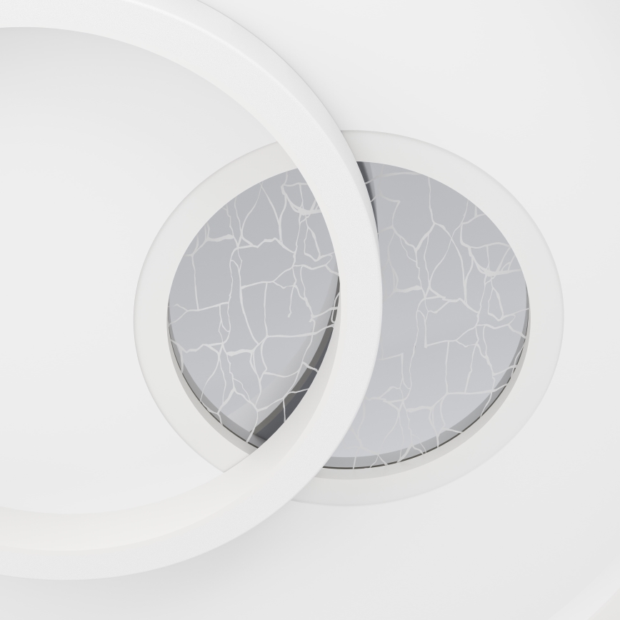 Eglo - LED-kattovalaisin LED/14W/230V + LED/8,5W, Ø 38 cm, valkoinen