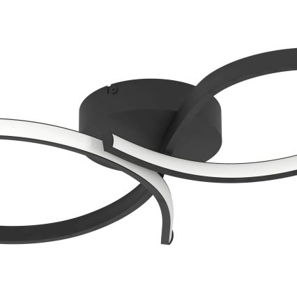 Eglo - LED-kattovalaisin LED/21W/230V 3000K musta