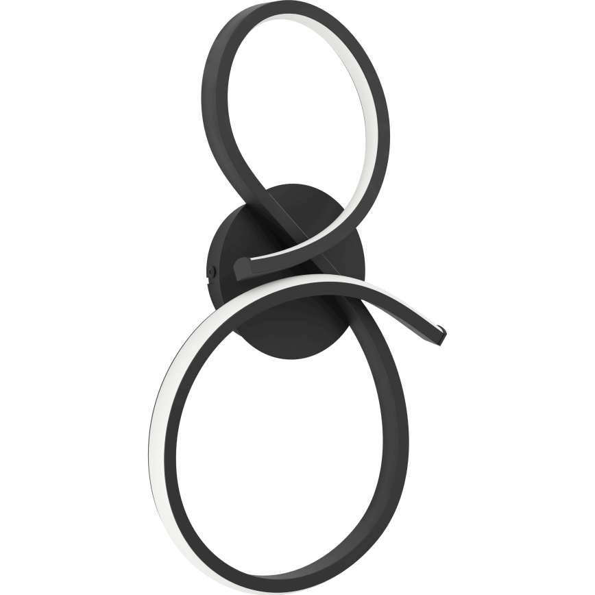 Eglo - LED-seinävalaisin LED/11,4W/230V 3000K musta