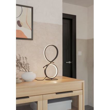 Eglo - LED-pöytävalaisin LED/11,4W/230V 3000K musta