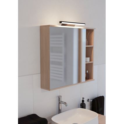 Eglo - LED RGBW Himmennettävä kylpyhuone Peilivalaistus LED/12W/230V 2700-6500K IP44 musta