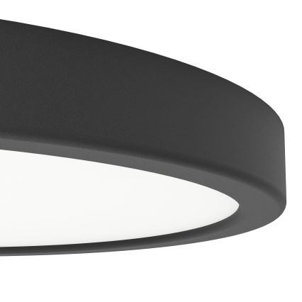 Eglo - LED-kattovalaisin LED/14,2W/230V 2700/4000/6500K Ø 27,8 cm musta