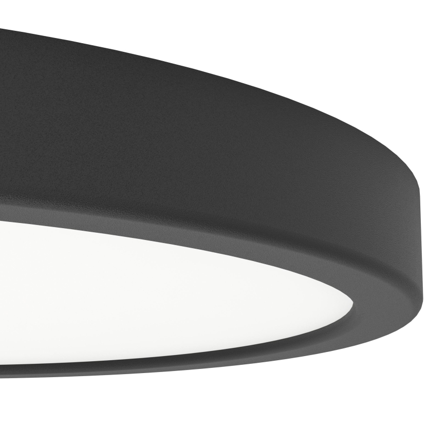 Eglo - LED-kattovalaisin LED/14,2W/230V 2700/4000/6500K Ø 27,8 cm musta