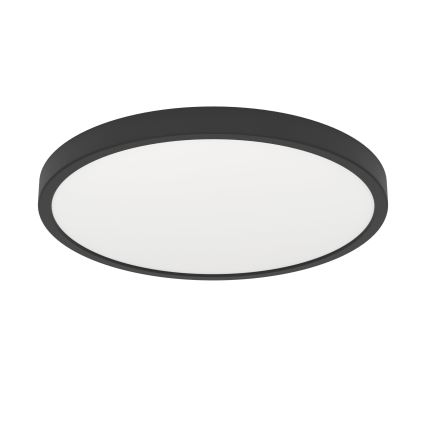 Eglo - LED-kattovalaisin LED/17W/230V 2700/4000/6500K Ø 38,9 cm musta