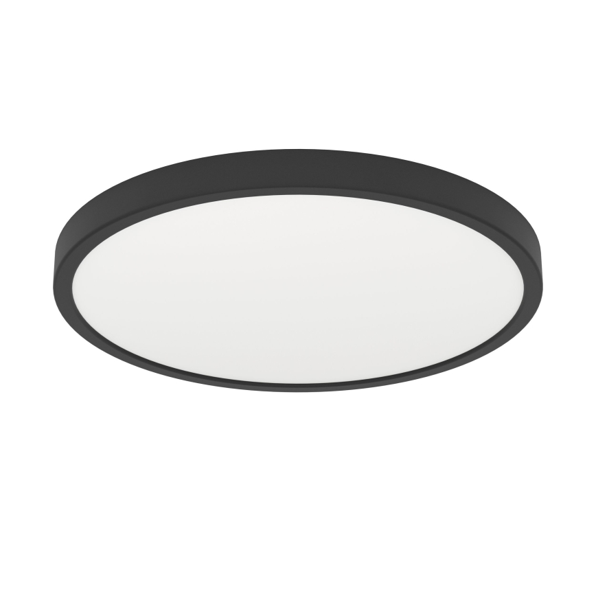Eglo - LED-kattovalaisin LED/17W/230V 2700/4000/6500K Ø 38,9 cm musta