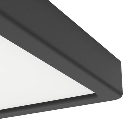 Eglo - LED-kattovalaisin LED/7W/230V 2700/4000/6500K 15x15cm musta