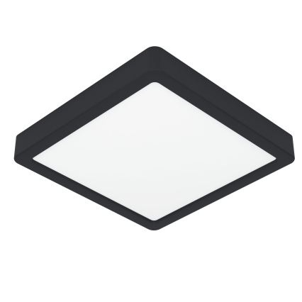 Eglo - LED Kattovalaisin LED/10,5W/230V 2700/4000/6500K 22x22cm musta