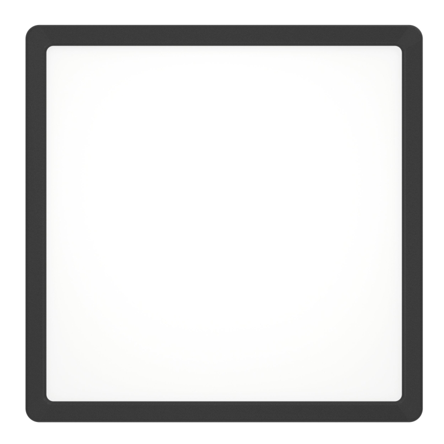 Eglo - LED-kattovalaisin LED/13W/230V 2700/4000/6500K 29x29cm musta
