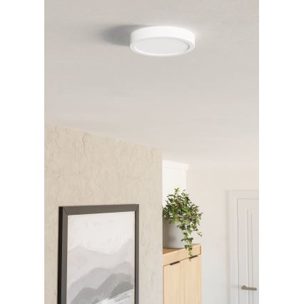 Eglo - LED-kattovalaisin LED/7,5 W/230 V 2700/4000/6500 K, halkaisija 16,6 cm, valkoinen