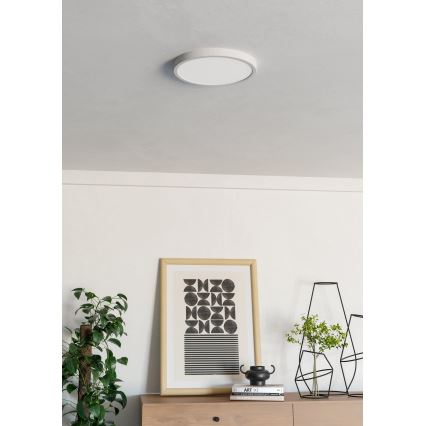 Eglo - LED-kattovalaisin LED/14,2W/230V 2700/4000/6500K halkaisija 27,8 cm valkoinen