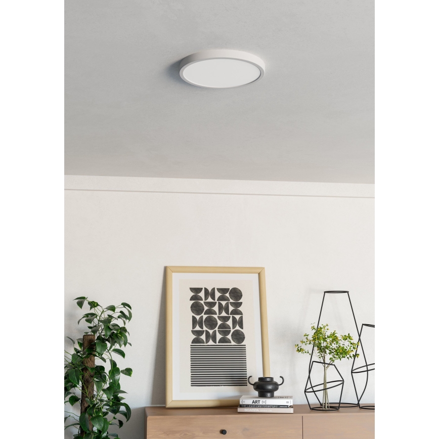 Eglo - LED-kattovalaisin LED/14,2W/230V 2700/4000/6500K halkaisija 27,8 cm valkoinen