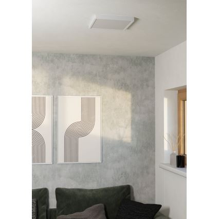 Eglo - LED-kattovalaisin LED/13W/230V 2700/4000/6500K 29x29 cm valkoinen