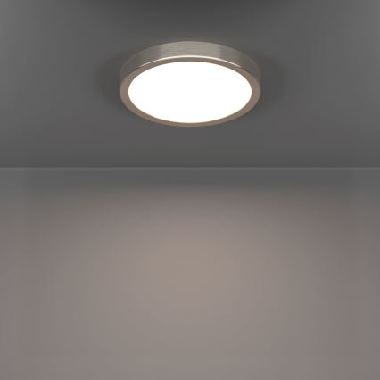 Eglo - LED-kattovalaisin LED/11,5W/230V 2700/4000/6500K halkaisija 21,1 cm mattakromi