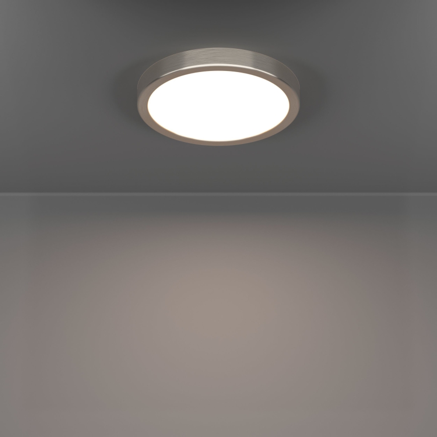 Eglo - LED-kattovalaisin LED/11,5W/230V 2700/4000/6500K halkaisija 21,1 cm mattakromi